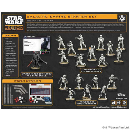 Star Wars Legion Galactic Empire Starter Set Board Game by Atomic Mass 2