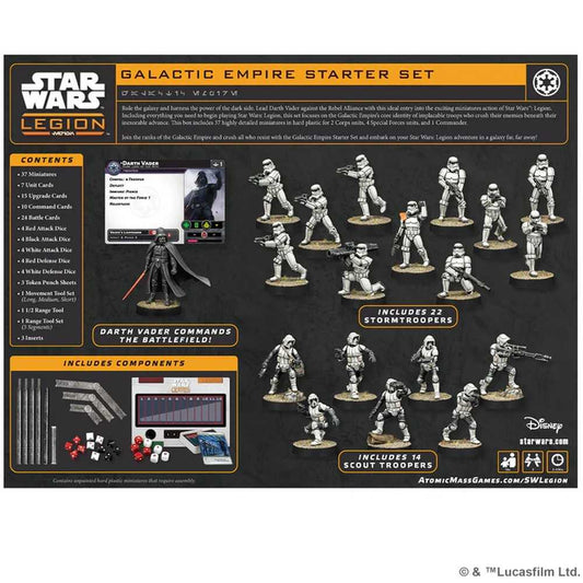 Star Wars Legion Galactic Empire Starter Set Board Game by Atomic Mass 2