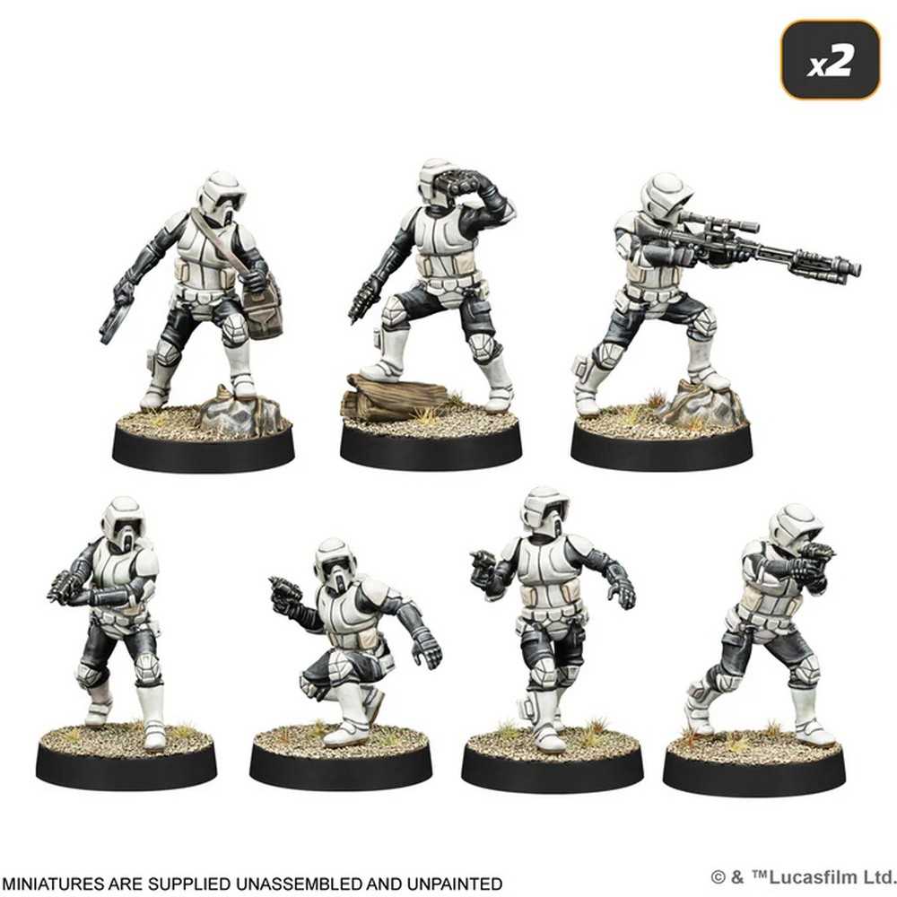Star Wars Legion Galactic Empire Starter Set Board Game by Atomic Mass 4