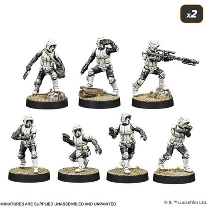 Star Wars Legion Galactic Empire Starter Set Board Game by Atomic Mass 4
