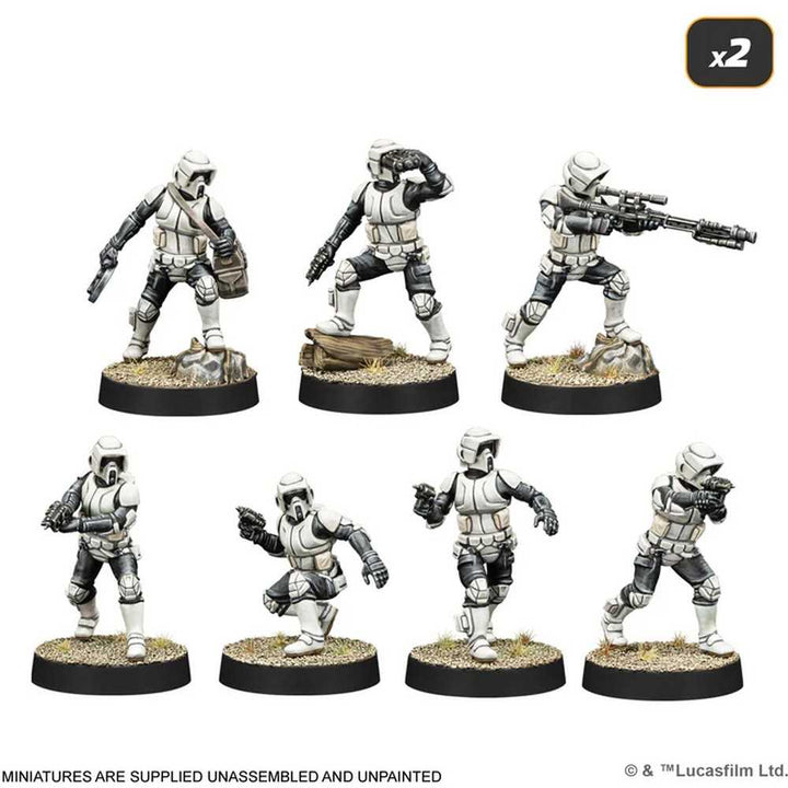 Star Wars Legion Galactic Empire Starter Set Board Game by Atomic Mass 4