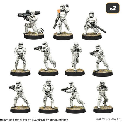 Star Wars Legion Galactic Empire Starter Set Board Game by Atomic Mass 5