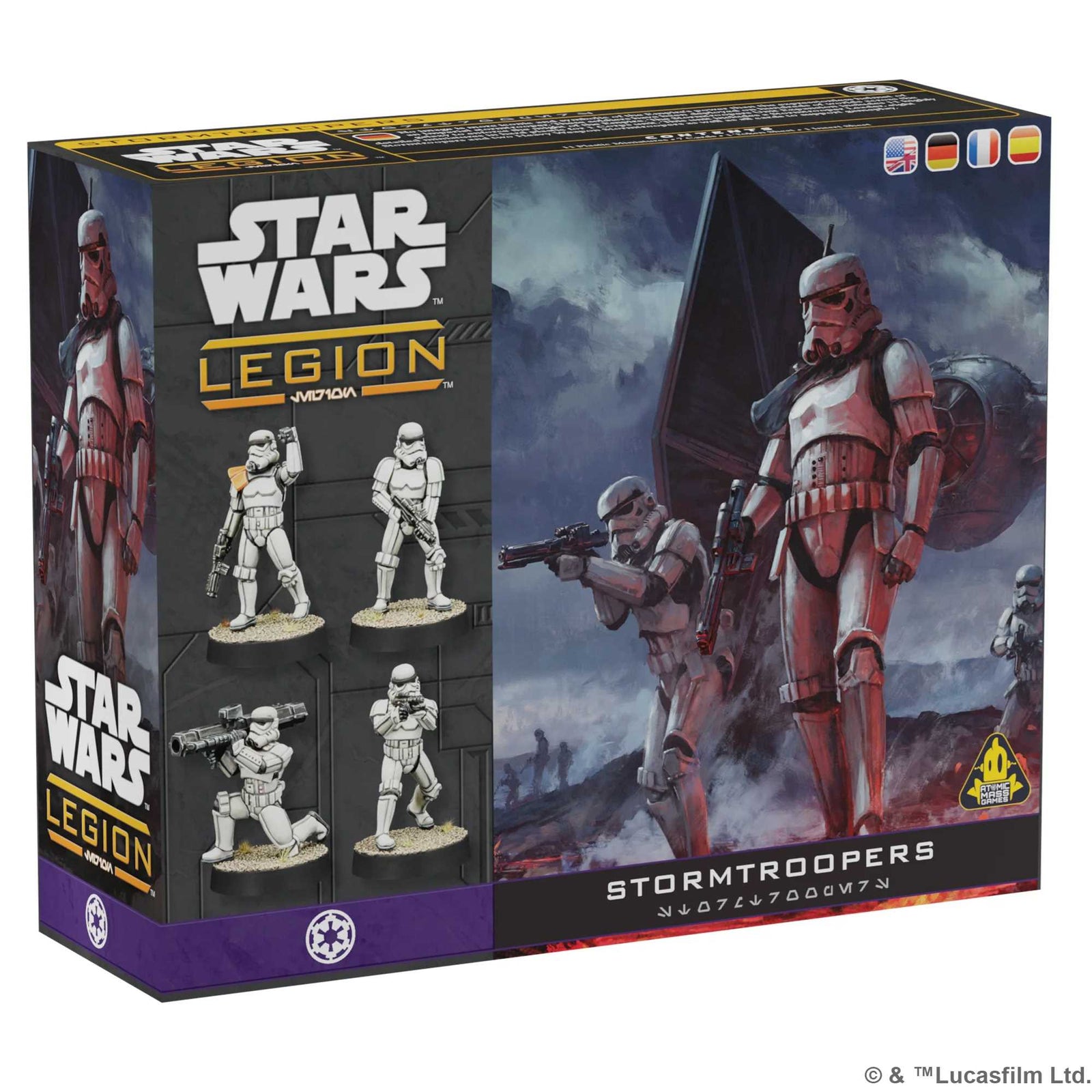 Star Wars Legion Stormtroopers Board Game by Atomic Mass 1