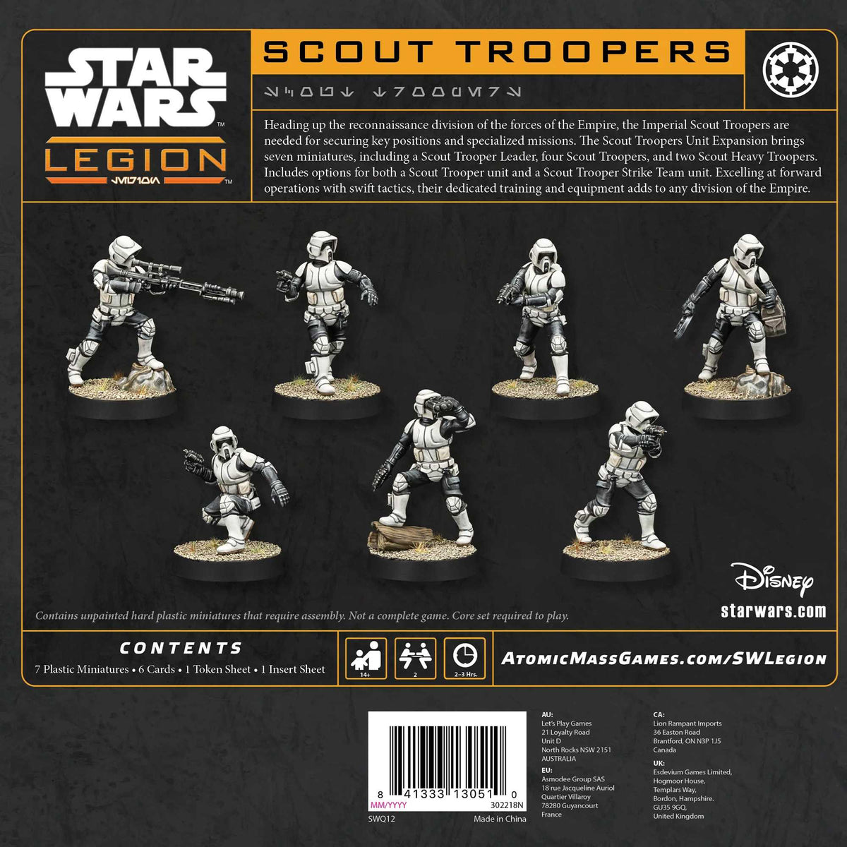 Star Wars Legion: Scout Troopers 2
