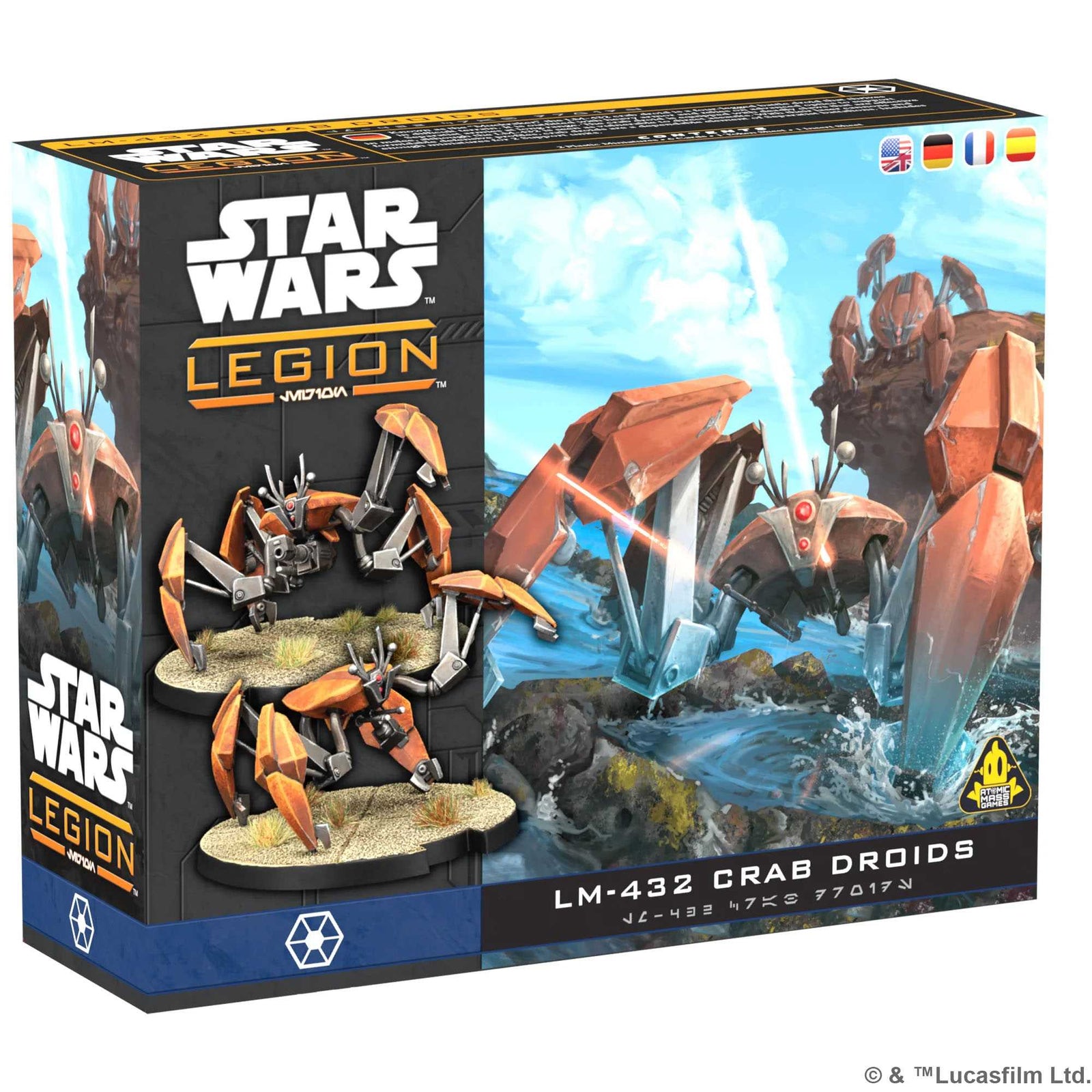 LM 432 Crab Droids Expansion Star Wars Legion Board Game by Atomic Mass 1