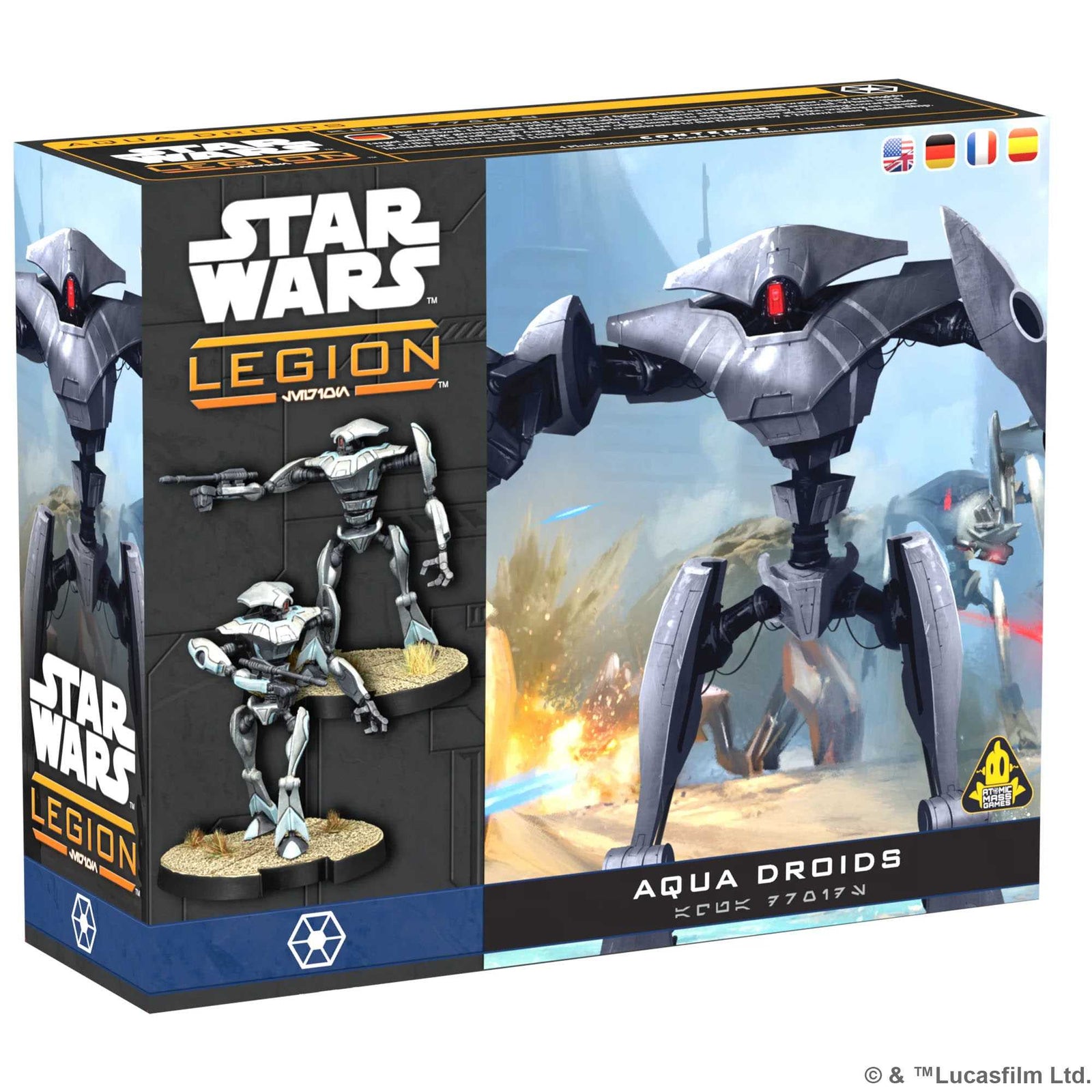 Aqua Droids Expansion Star Wars Legion Board Game by Atomic Mass 1