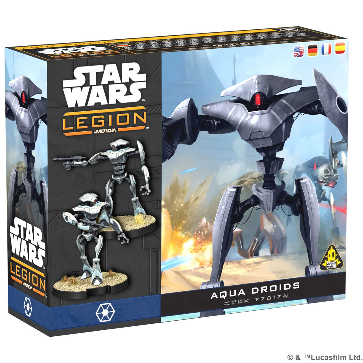 Aqua Droids Expansion Star Wars Legion Board Game by Atomic Mass 1