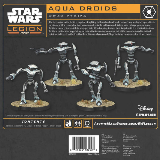 Aqua Droids Expansion Star Wars Legion Board Game by Atomic Mass 2