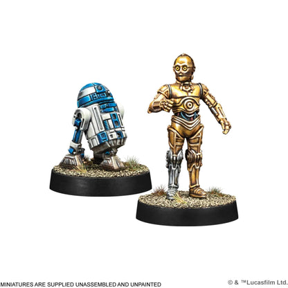 Star Wars Legion R2 D2 and C 3P0 Operative Expansion Board Game by Atomic Mass 3
