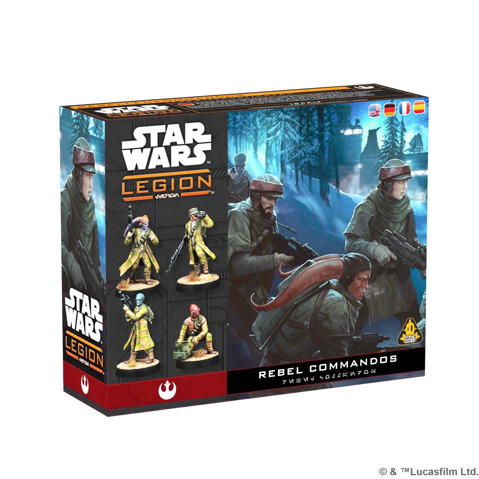 Star Wars Legion Rebel Commandos Board Game by Atomic Mass 1