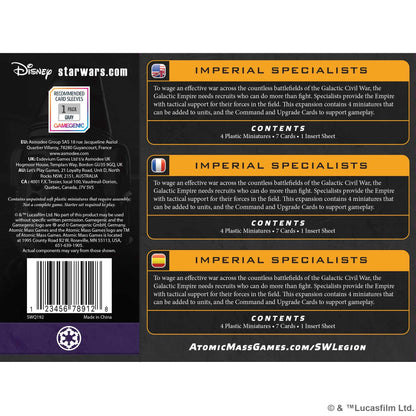 Star Wars Legion Imperial Specialists Miniature Game by Atomic Mass 2