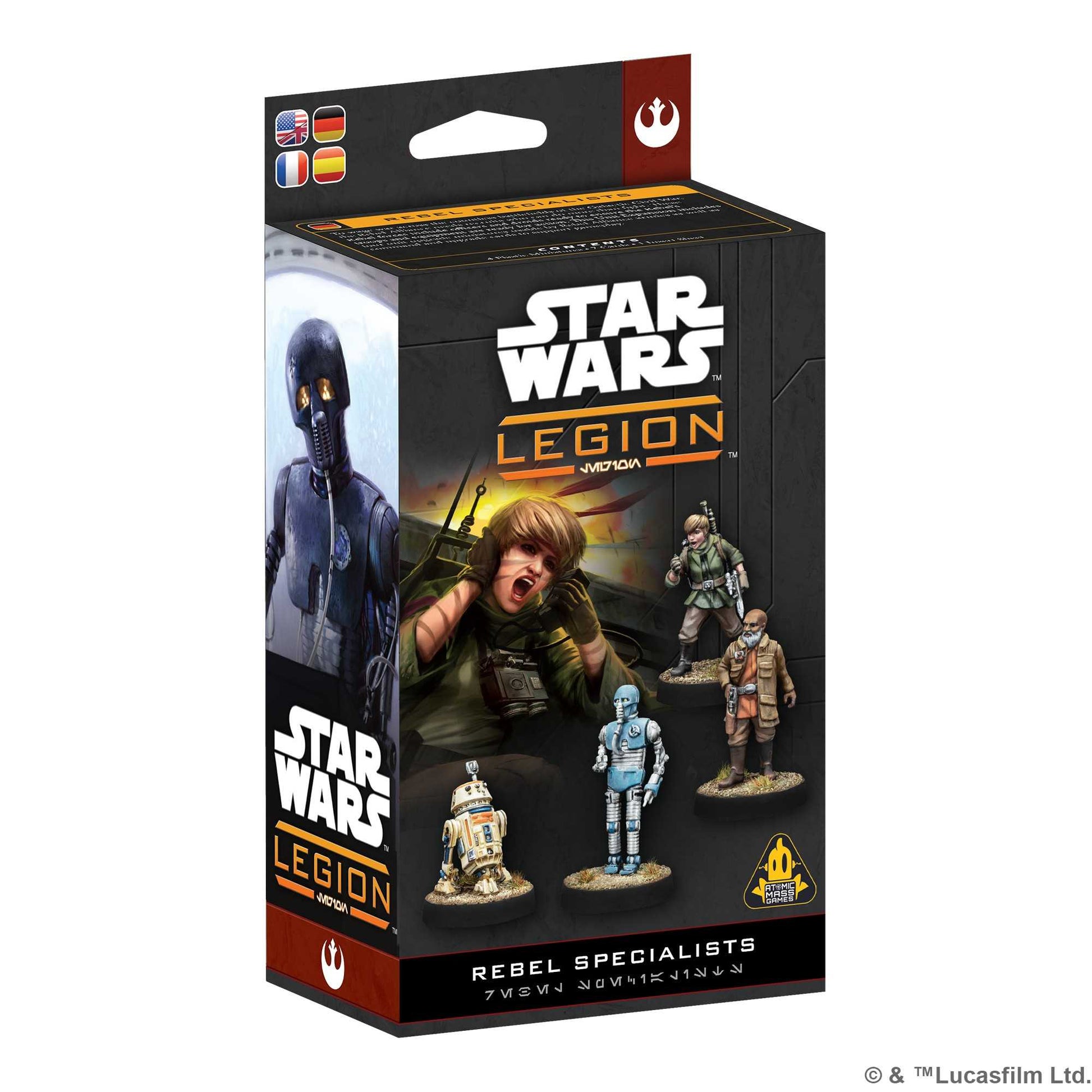 Star Wars Legion Rebel Specialists Miniature Game by Atomic Mass 1