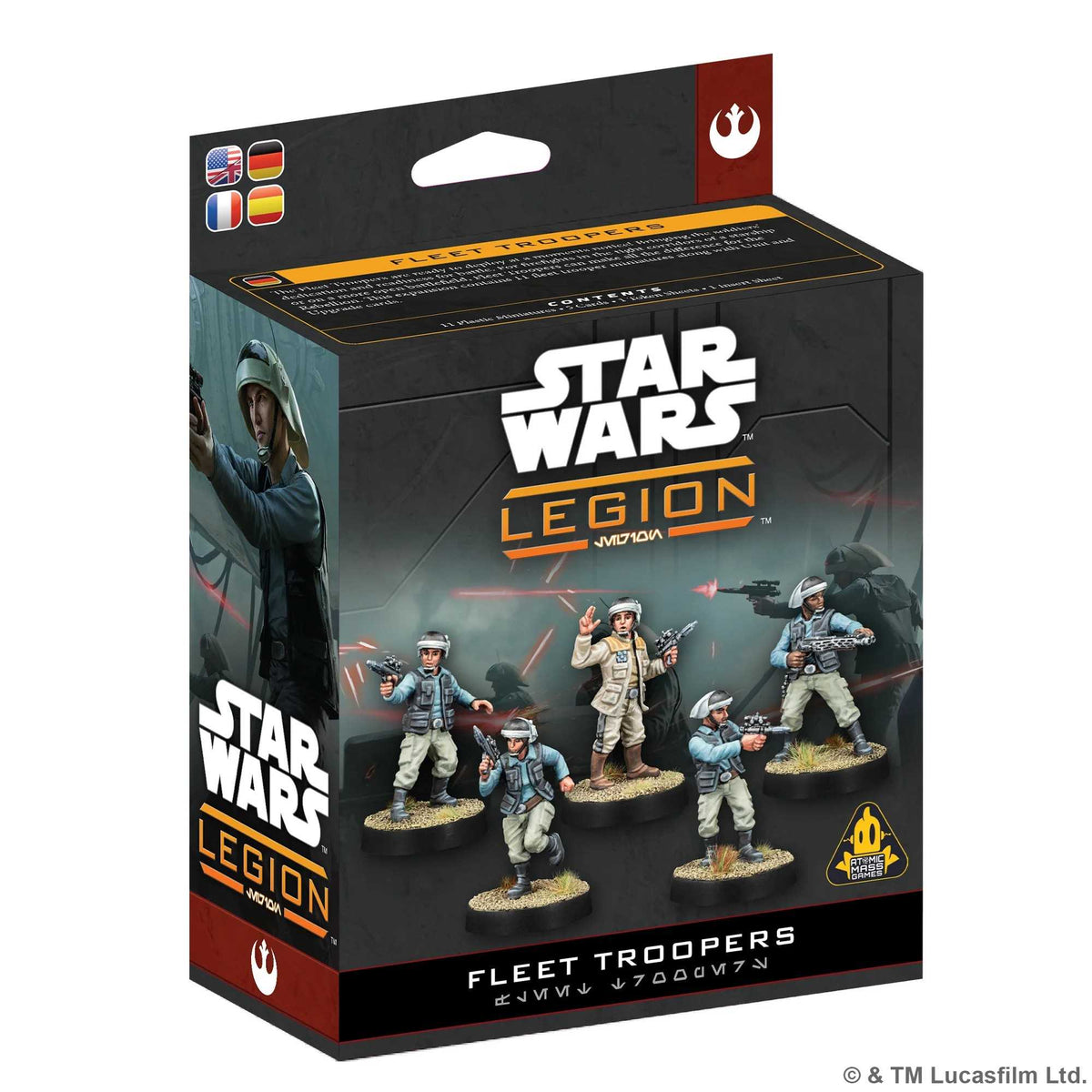 Star Wars Legion Fleet Troopers Miniature Game by Atomic Mass 1