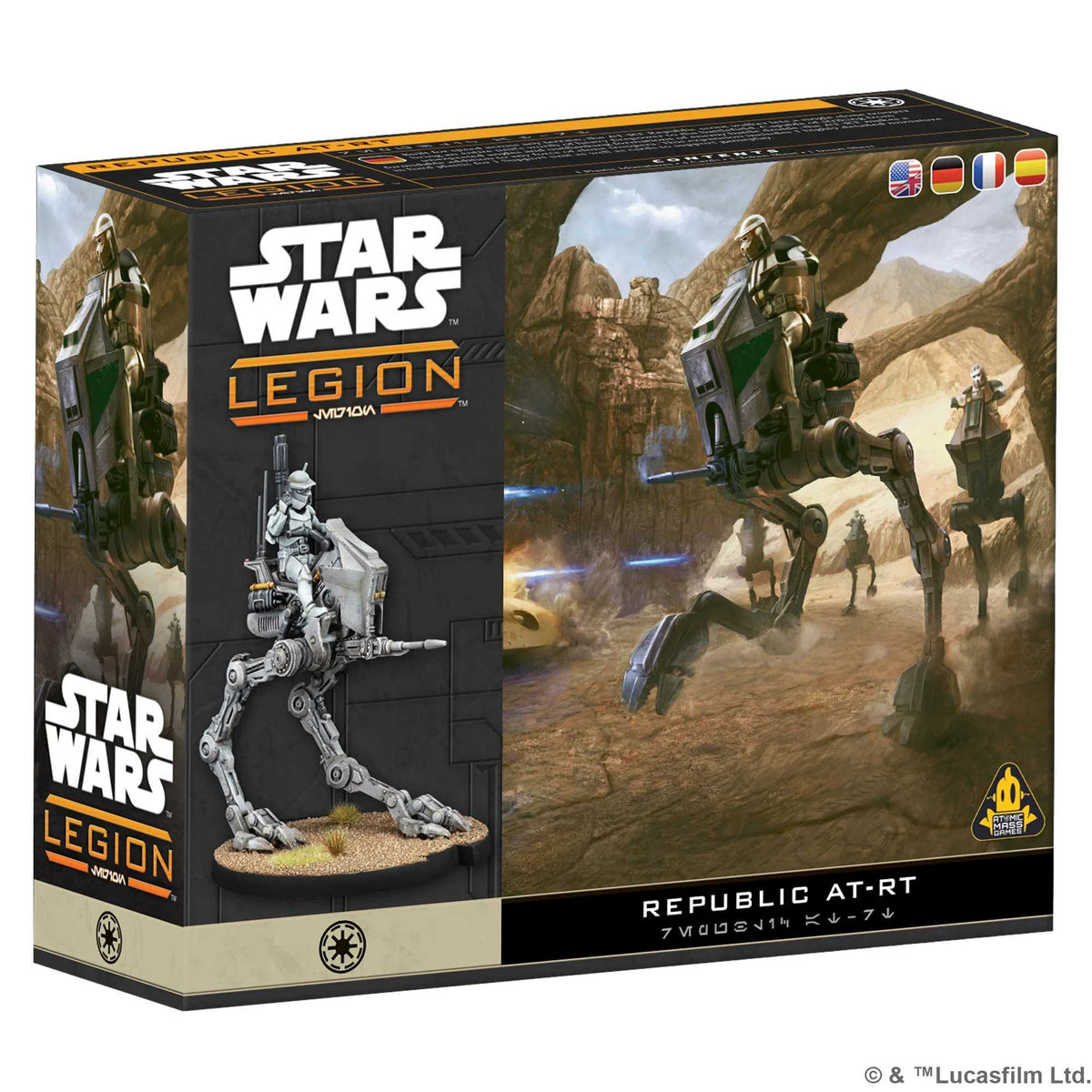 Star Wars Legion Republic AT RT Board Game by Atomic Mass 1