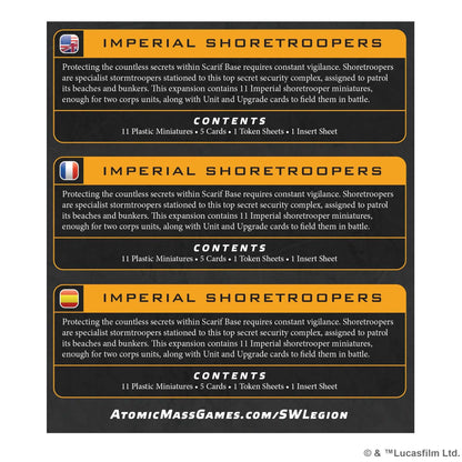 Star Wars Legion Imperial Shoretroopers Board Game by Atomic Mass 2