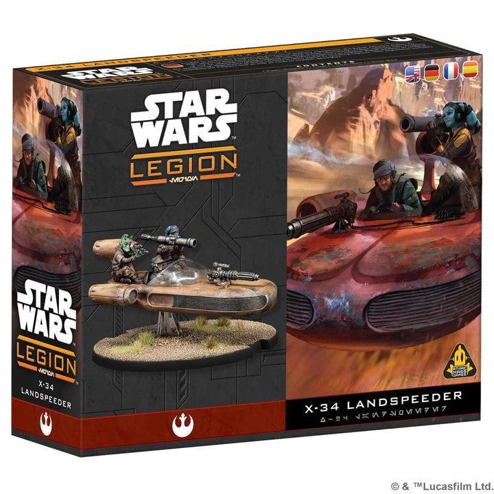 Star Wars Legion X-34 Landspeeder Miniatures Game Expansion