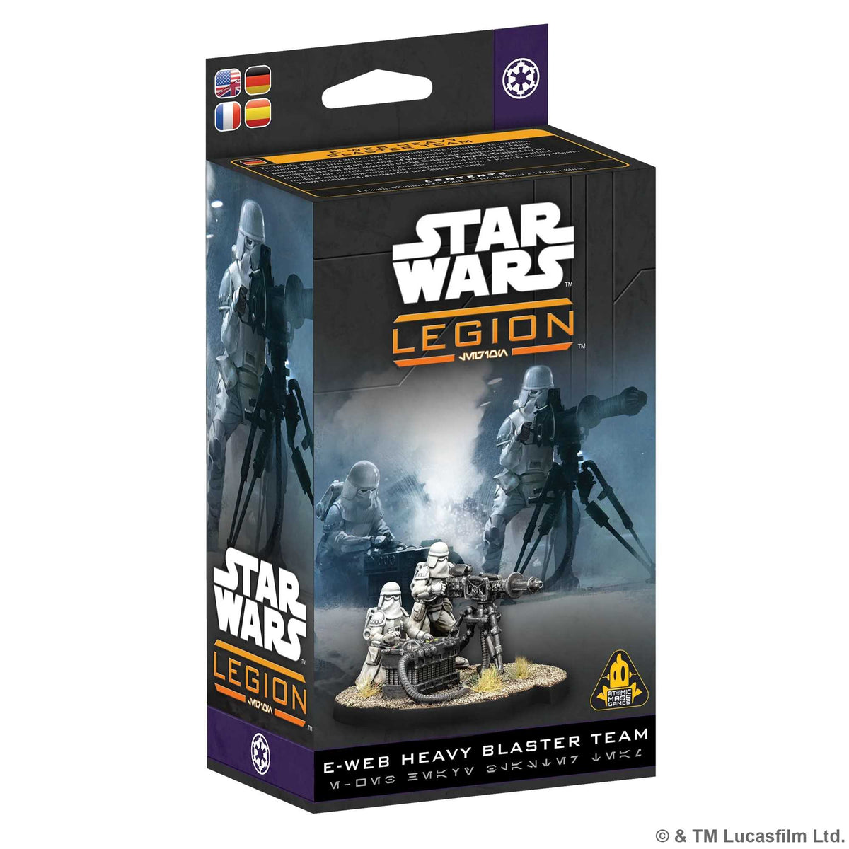 Star Wars Legion E Web Heavy Blaster Team Miniature Game by Atomic Mass 1