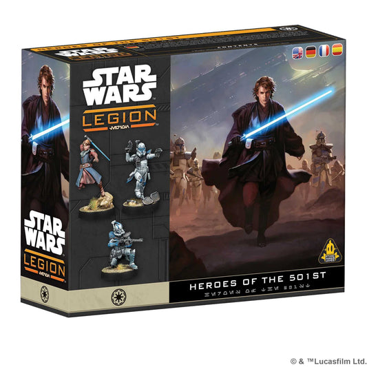 Star Wars Legion Heroes of the 501st Character Pack Miniature Game by Atomic Mass 1