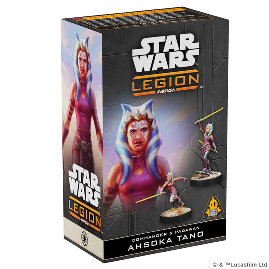 Star Wars Legion Commander and Padawan Ahsoka Tano Board Game by Atomic Mass 1