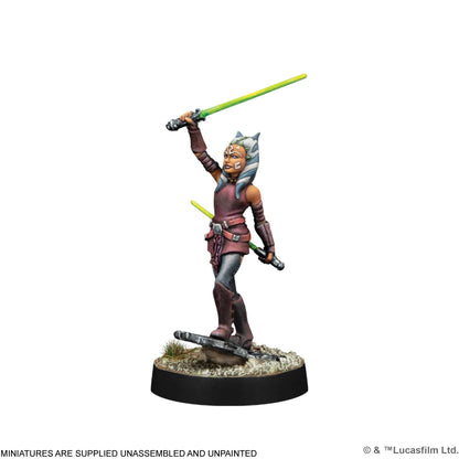 Star Wars Legion Commander and Padawan Ahsoka Tano Board Game by Atomic Mass 3