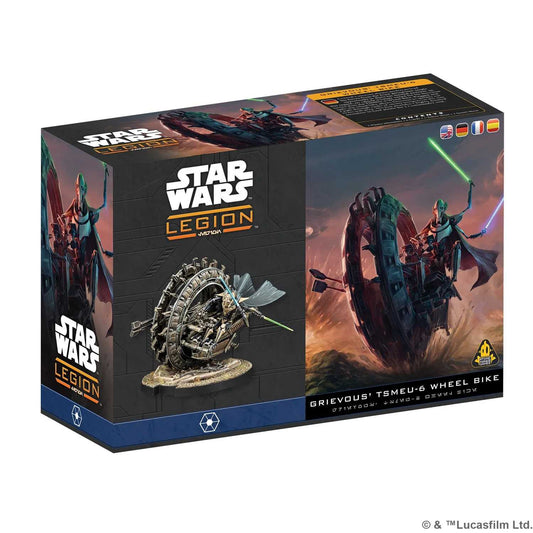 Star Wars Legion General Grievous TSMEU 6 Wheel Bike Board Game by Atomic Mass 1