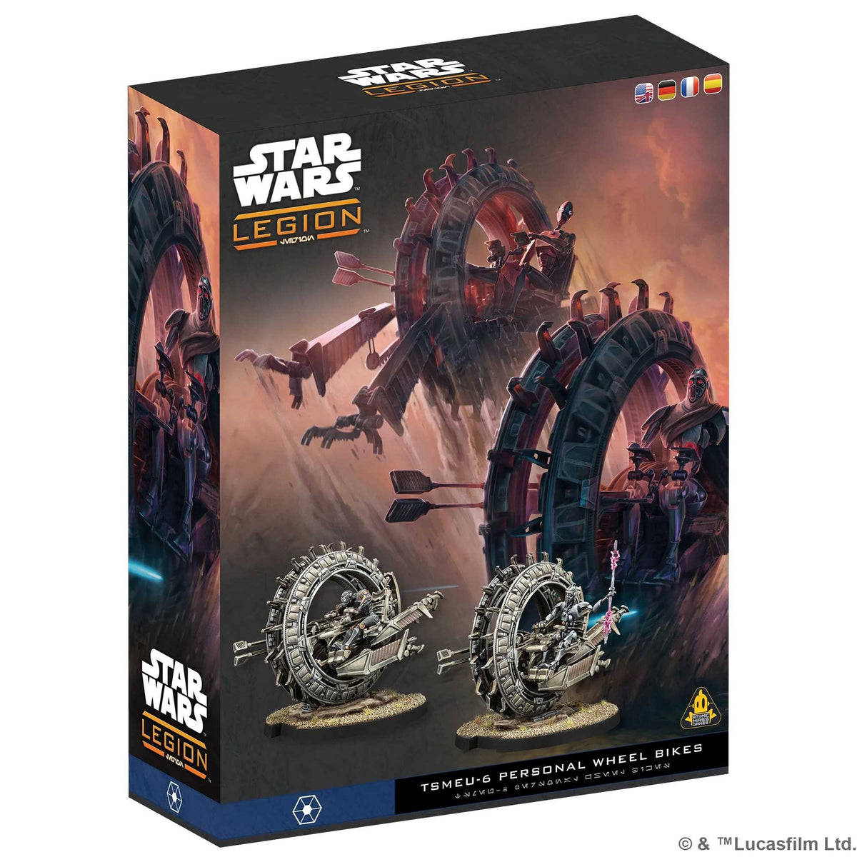 Star Wars Legion TSMEU 6 Personal Wheel Bike Board Game by Atomic Mass 1