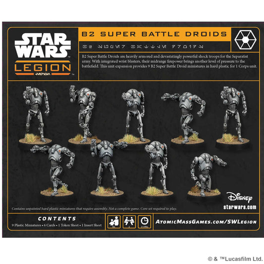 Star Wars Legion B2 Super Battle Droids Board Game by Atomic Mass 2