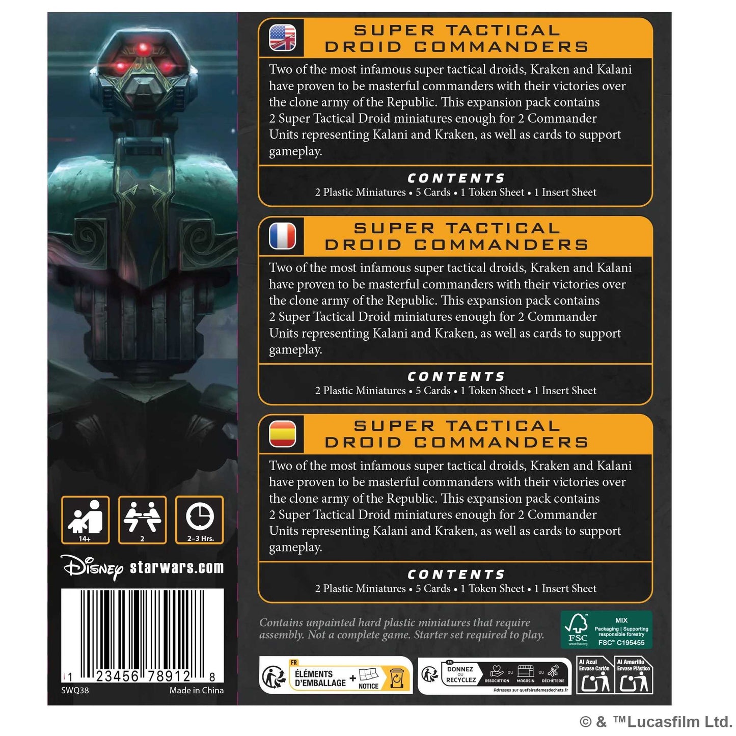 Star Wars Legion Super Tactical Droids Board Game by Atomic Mass 2