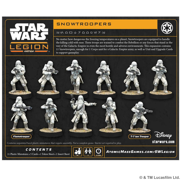 Star Wars Legion Snowtroopers Miniatures Game Expansion