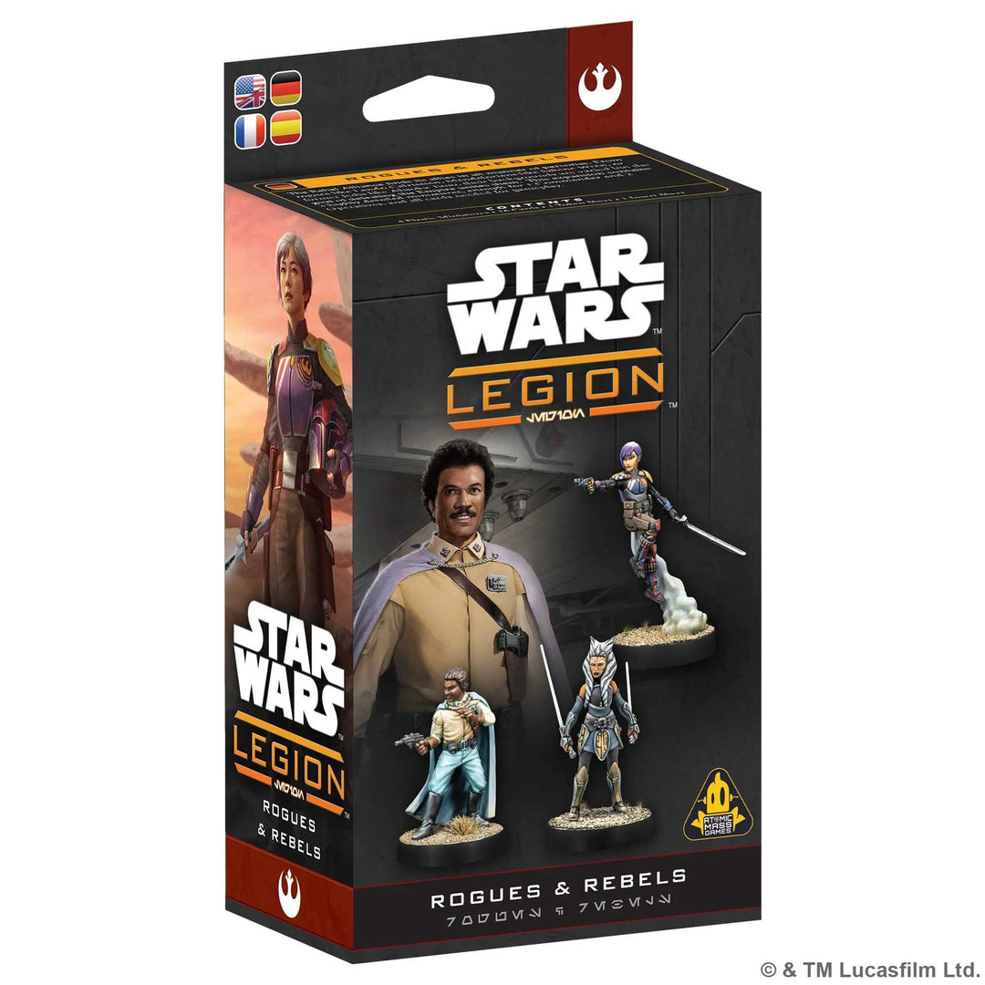 Star Wars Legion Rogues and Rebels Character Miniatures Game Expansion