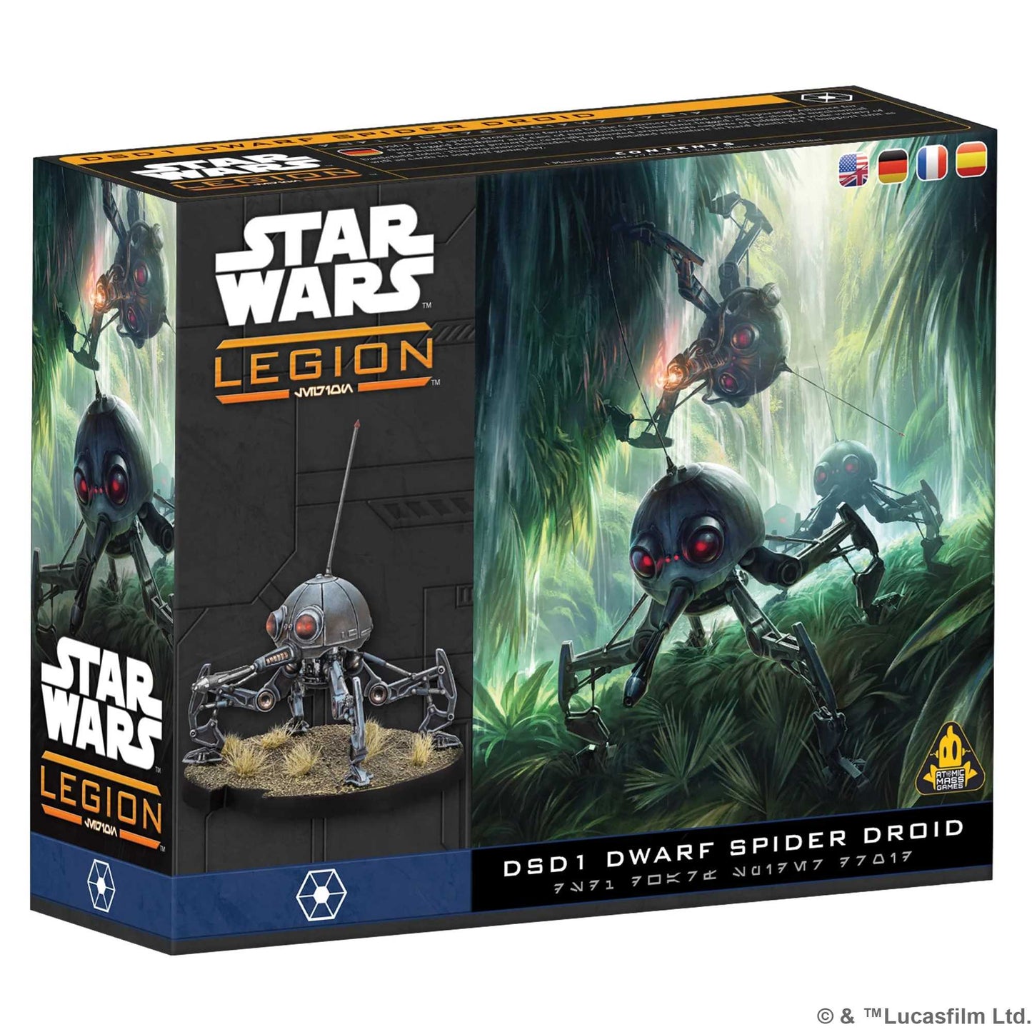 Star Wars Legion DSD1 Dwarf Spider Droid Board Game by Atomic Mass 1