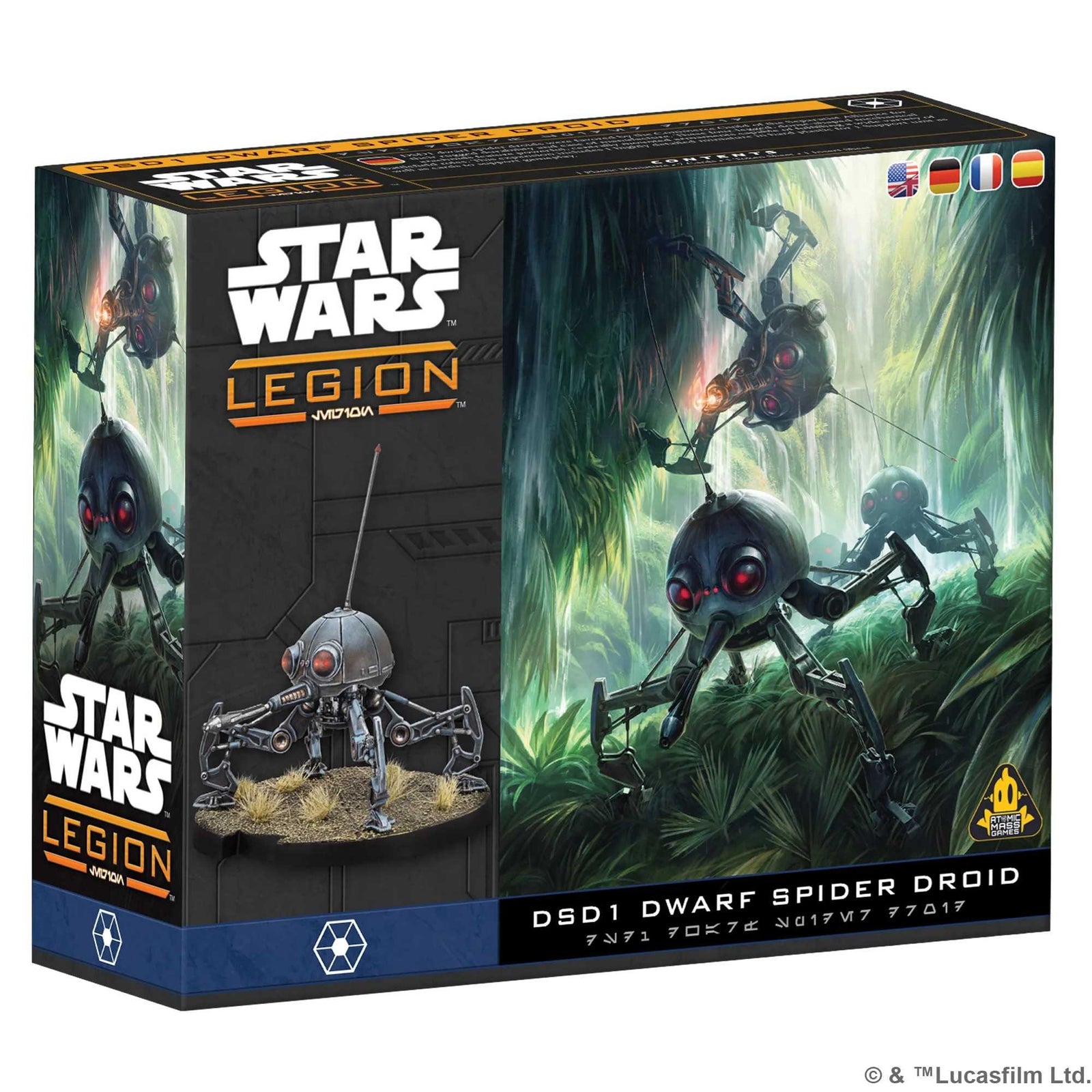 Star Wars Legion DSD1 Dwarf Spider Droid Board Game by Atomic Mass 1