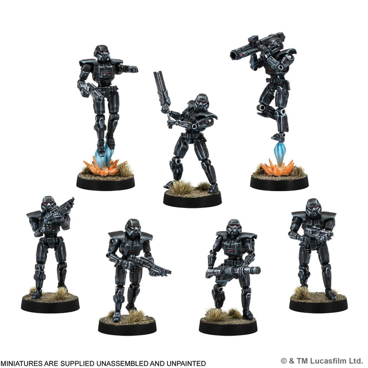 Star Wars Legion Dark Troopers Unit Expansion Board Game by Atomic Mass 3