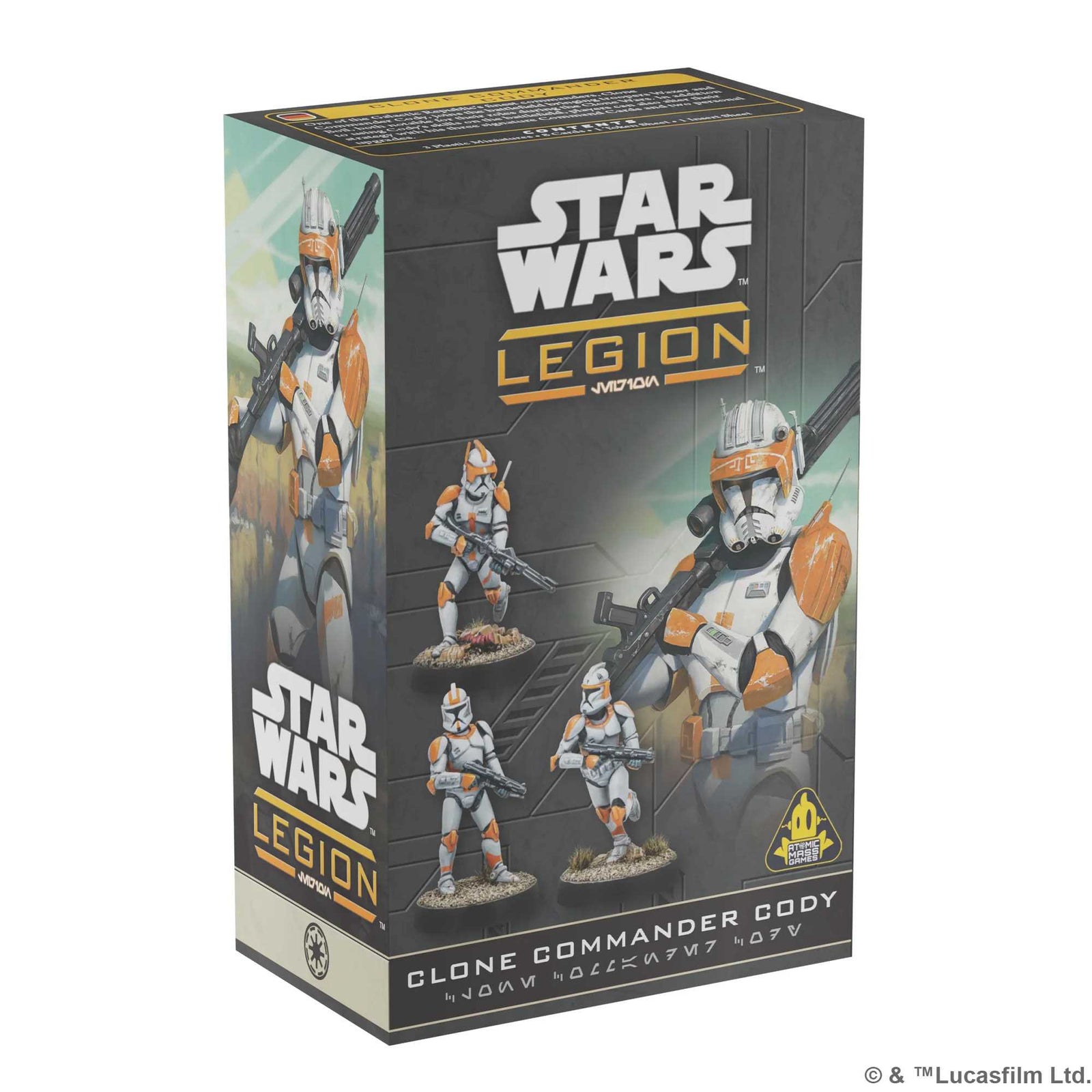 Star Wars Legion Clone Commander Cody Board Game by Atomic Mass 1