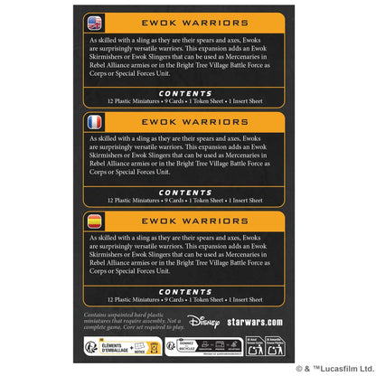 Star Wars Legion Ewok Warriors Unit Expansion Board Game by Atomic Mass 2