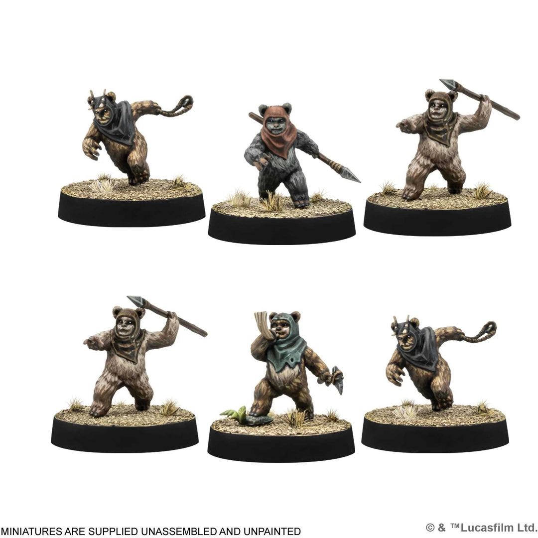 Star Wars Legion Ewok Warriors Unit Expansion Board Game by Atomic Mass 4