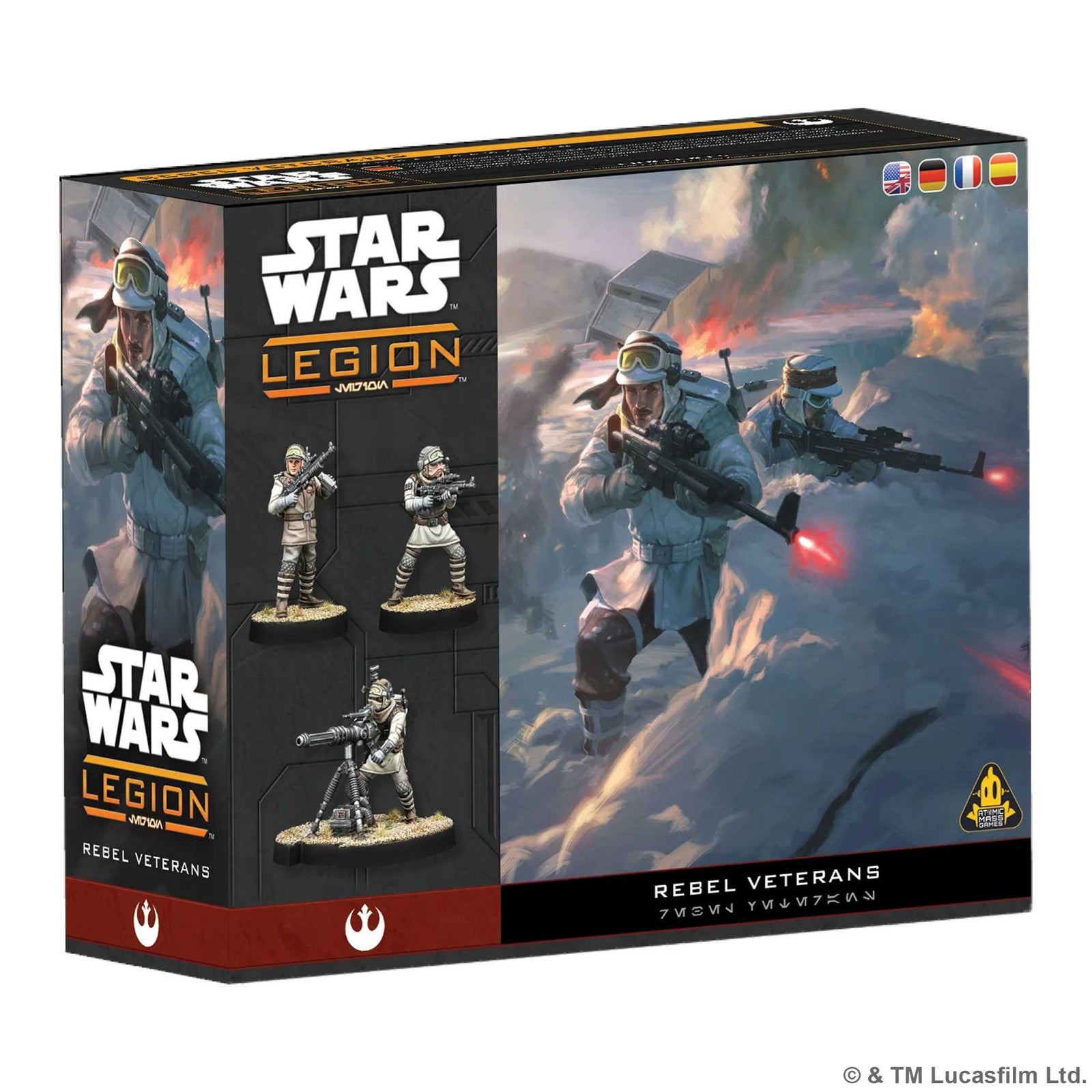 Star Wars Legion Rebel Veterans Miniatures Game Expansion