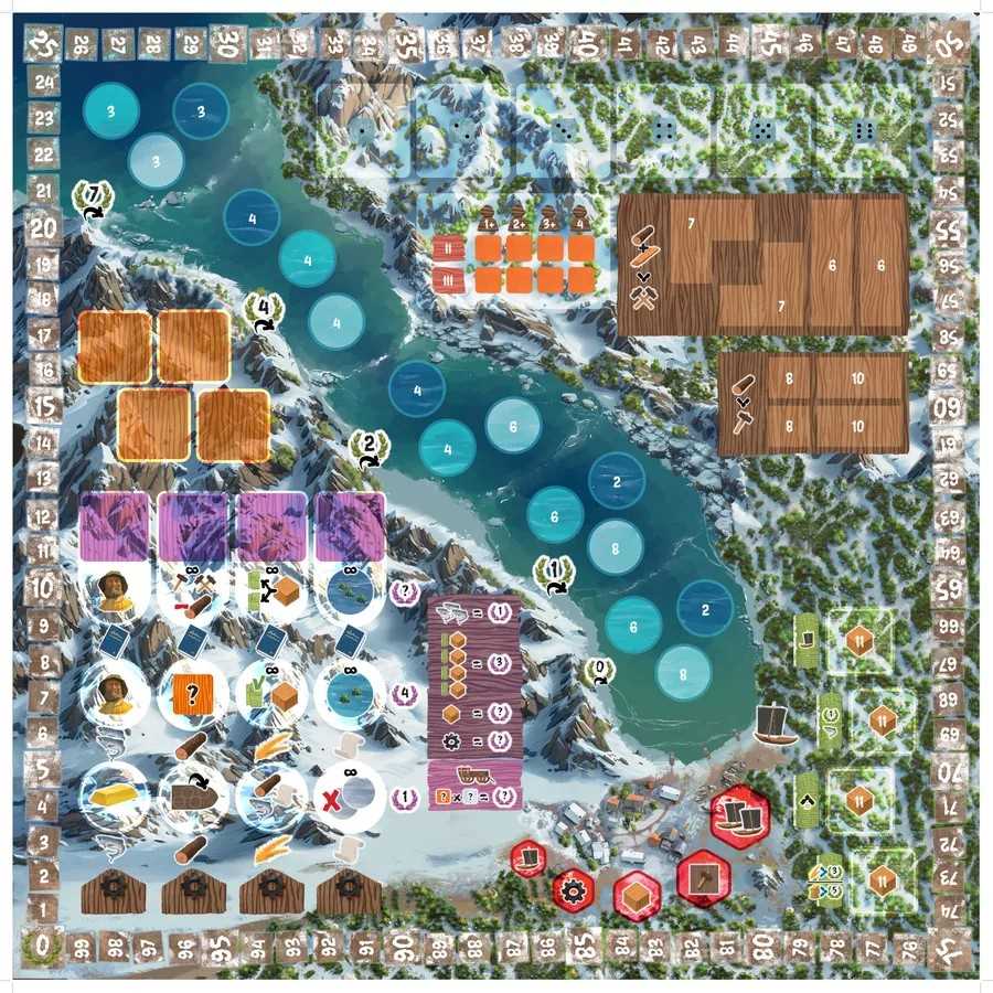 Saltfjord Board Game by Aporta 3