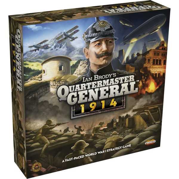 Quartermaster General 1914 Board Game by Ares Games 1