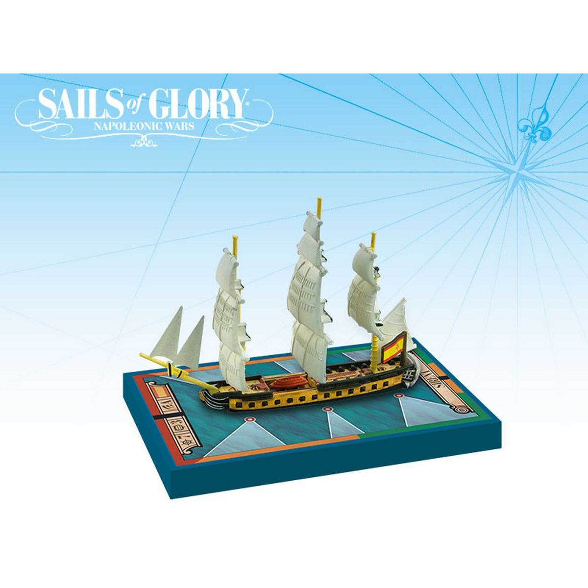 Sails of Glory Ship Pack Sirena 1793 Ifigenia 1795 Board Game 1