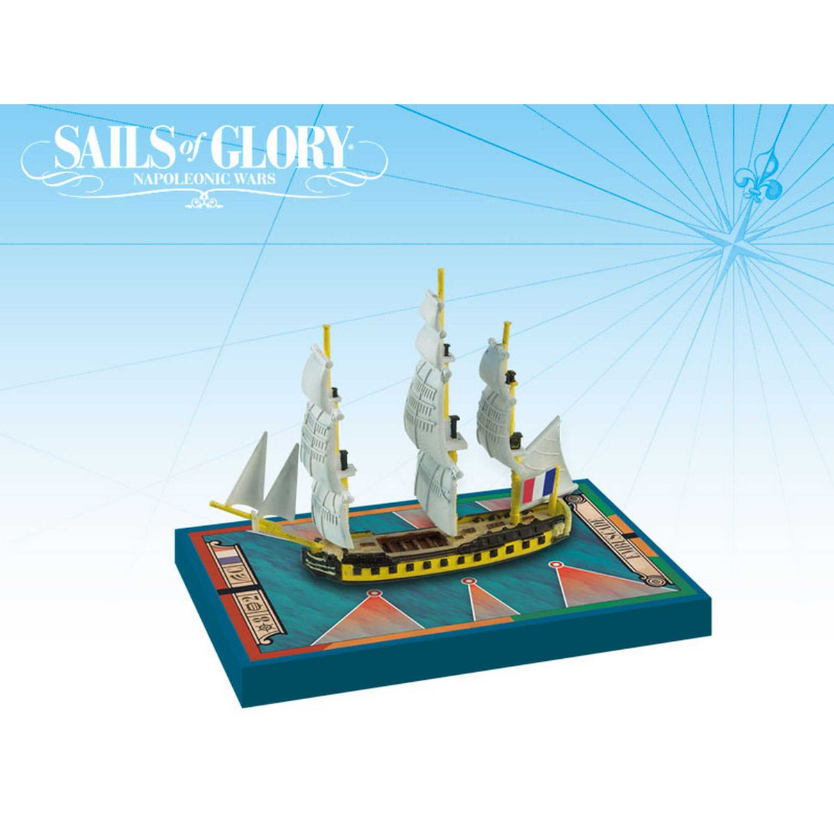 Sails of Glory Ship Pack Embuscade 1798 Le Succes 1801 Board Game 1