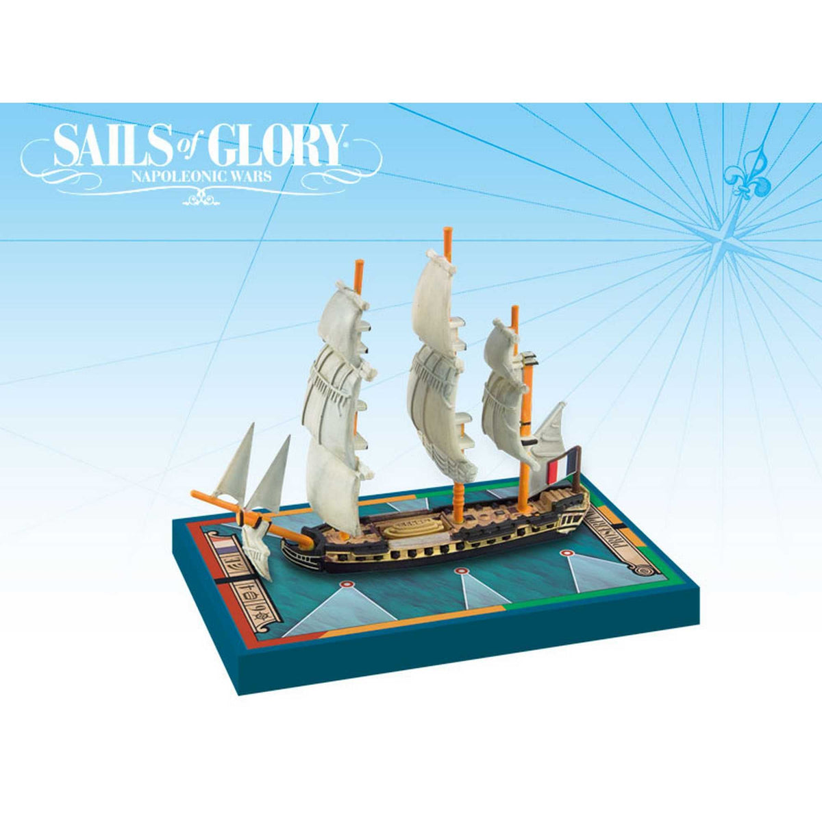 Sails of Glory Ship Pack Proserpine 1785 Dryade 1783 Board Game 1