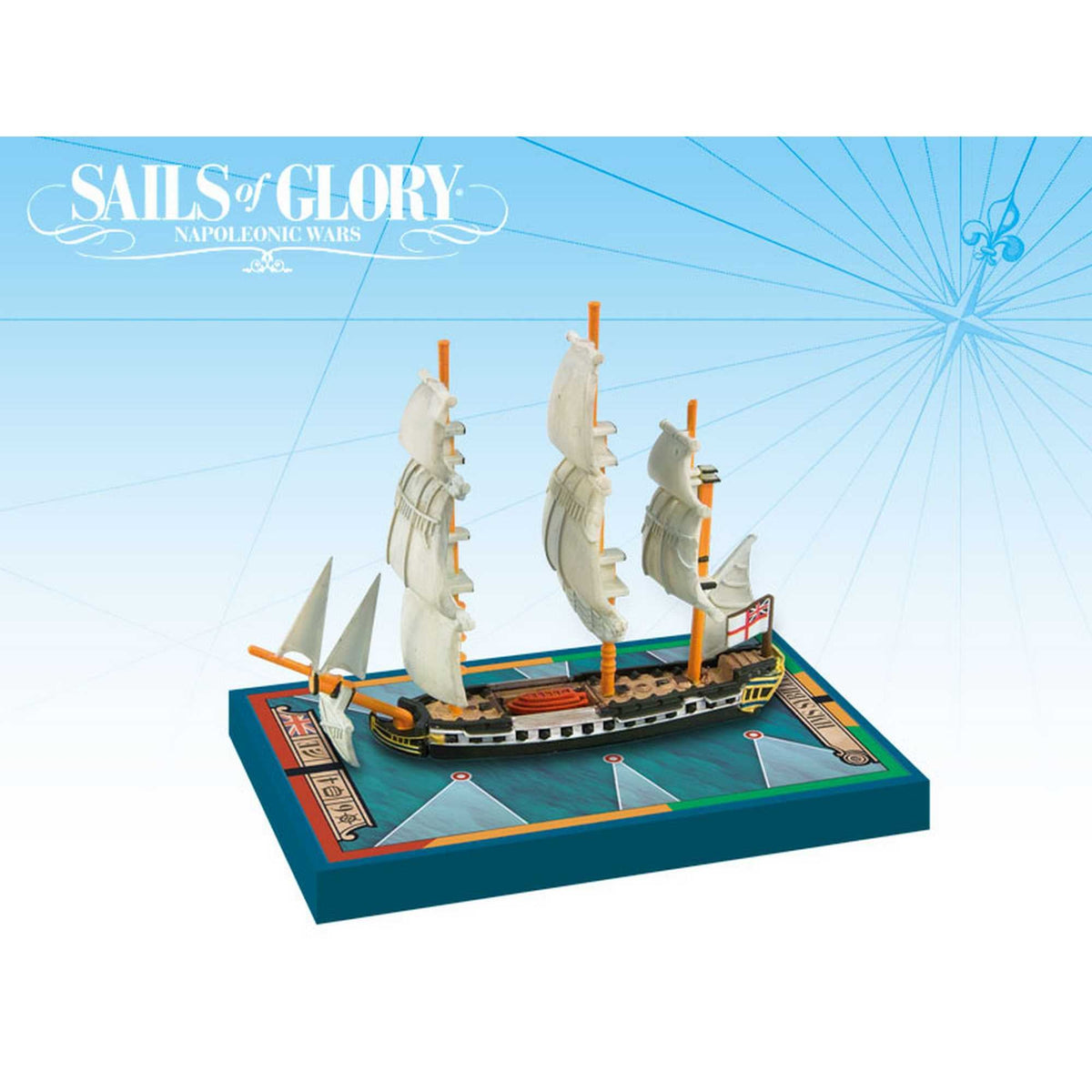 Sails of Glory Ship Pack HMS Sybille 1794 HMS Amelia 1796 Board Game 1