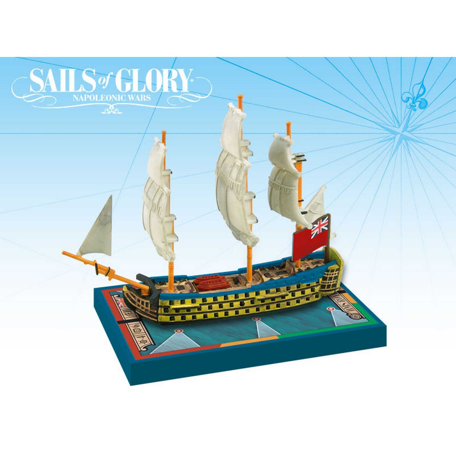 Sails of Glory Ship Pack HMS Royal George 1788 HMS Hibernia 1804 1