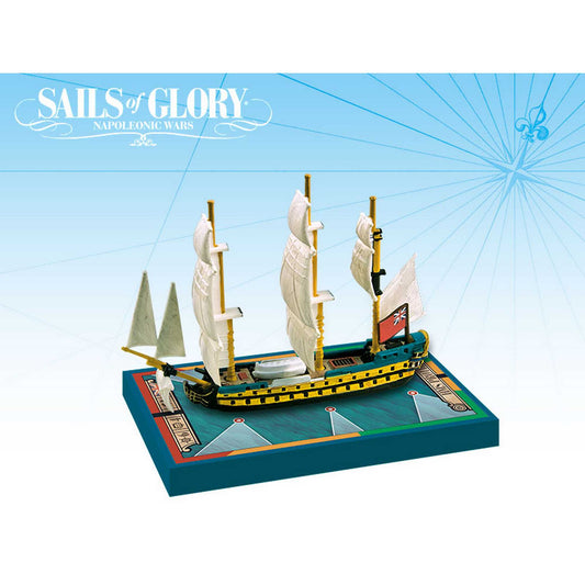 Sails of Glory Ship Pack HMS Protee 1780 HMS Argonaut 1782 Board Game 1