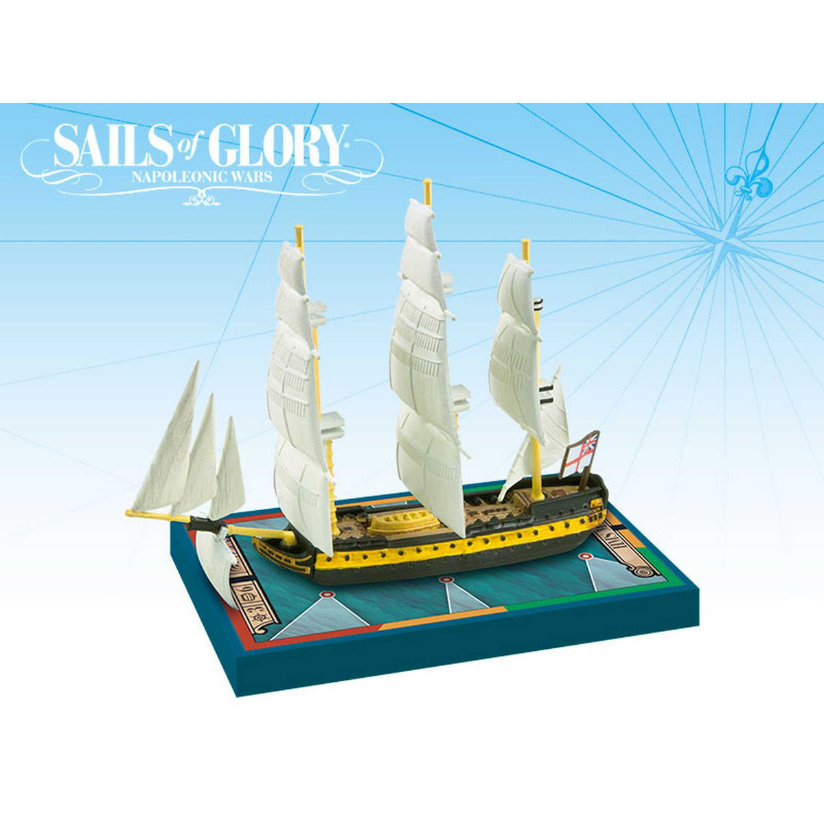 Sails of Glory Ship Pack HMS Malta 1800 HMS Tonnant 1798 Board Game 1