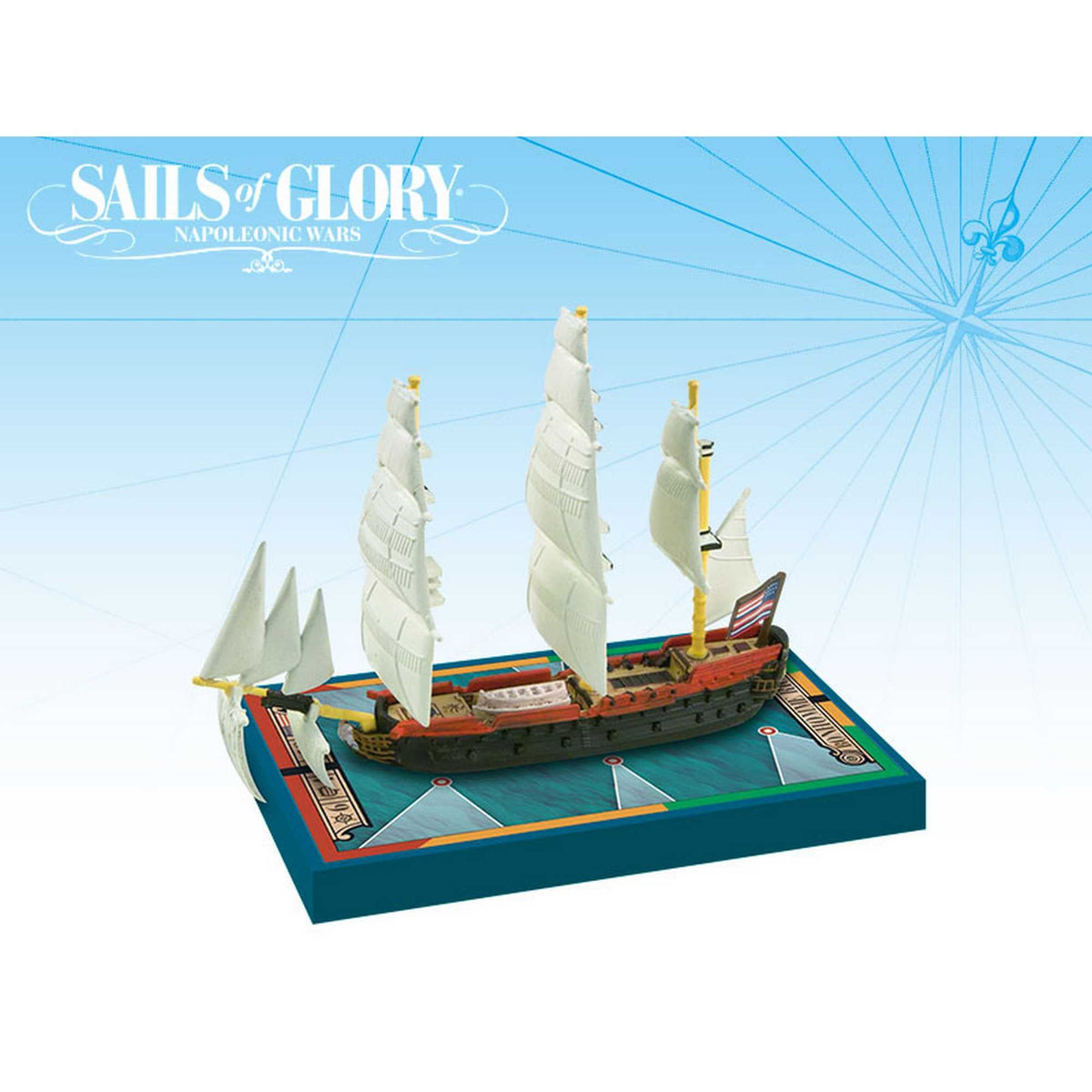 Sails of Glory Ship Pack Bonhomme Richard 1779 Bonhomme Richard 1