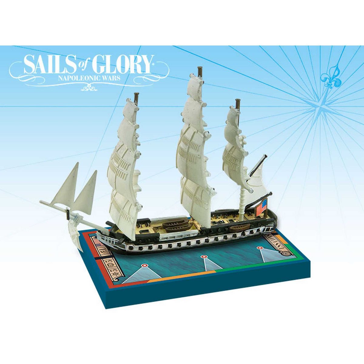 Sails of Glory Special Ship Pack USS Constitution 1797 Board Game 1