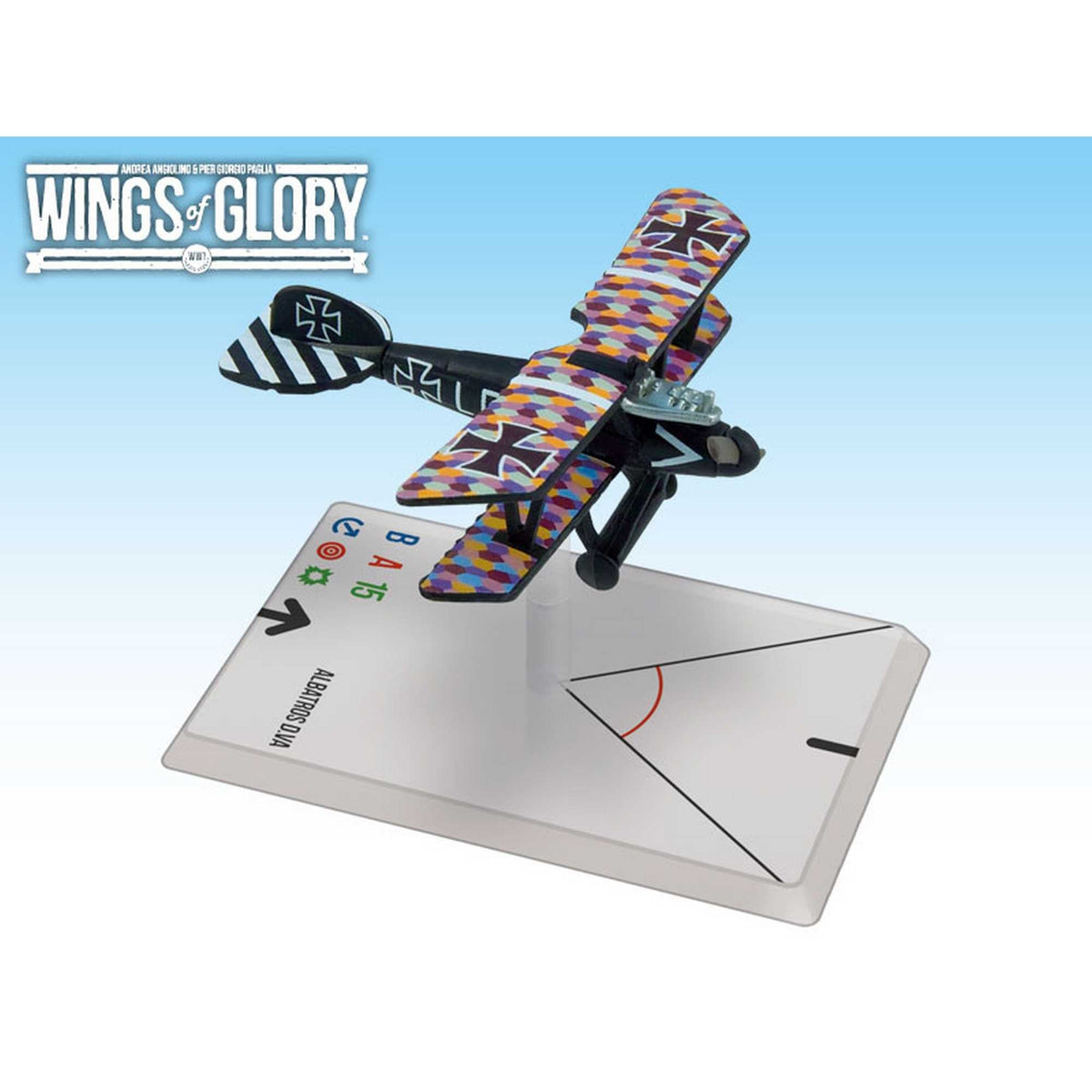 Wings of Glory WWI Albatros D Va Udet Board Game by Ares Games 1