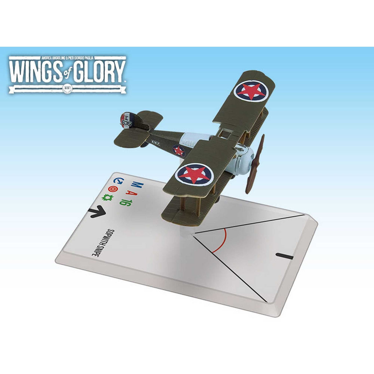 Wings of Glory WWI Sopwith Snipe Sapozhnikov Board Game by Ares Games 1